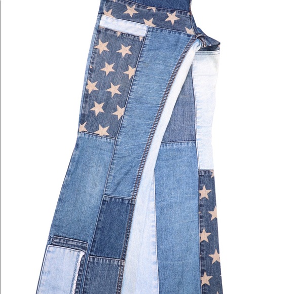 SOLD! Hysteric Glamour Stars Patchwork Denim - Picture 6 of 6